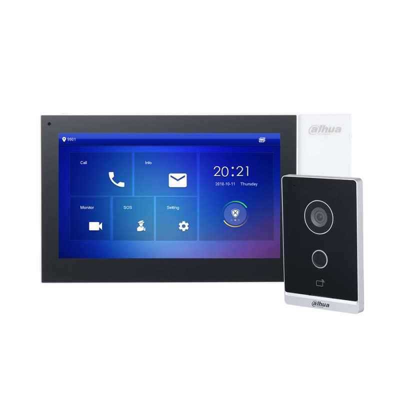 Dahua DHI-VTO2211G-WP + DHI-VTH2421FW-P - купити Комплекти
