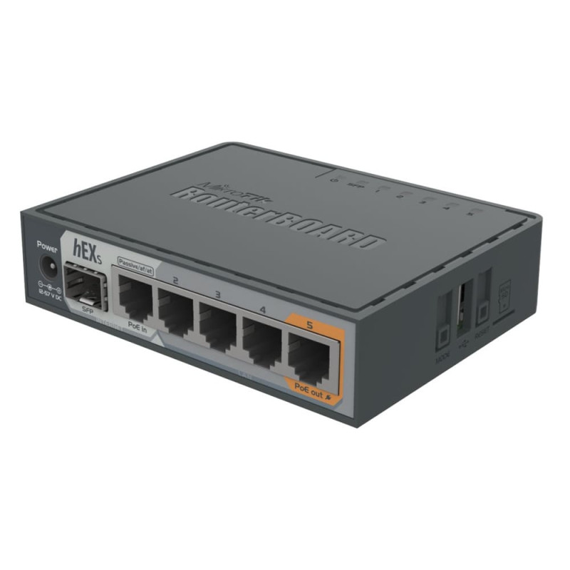 Mikrotik hEX S (RB760iGS) - купити Маршрутизатори в Україні, Києві