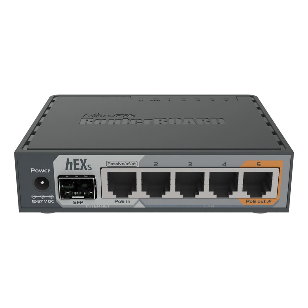 ざくろ Mikrotik hEX S (RB760iGS) - купить Маршрутизаторы в Украине, Киеве